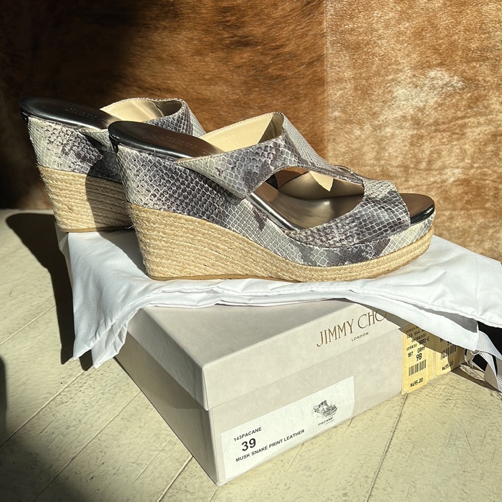 Jimmy Choo Wedge Size 39 - image 2